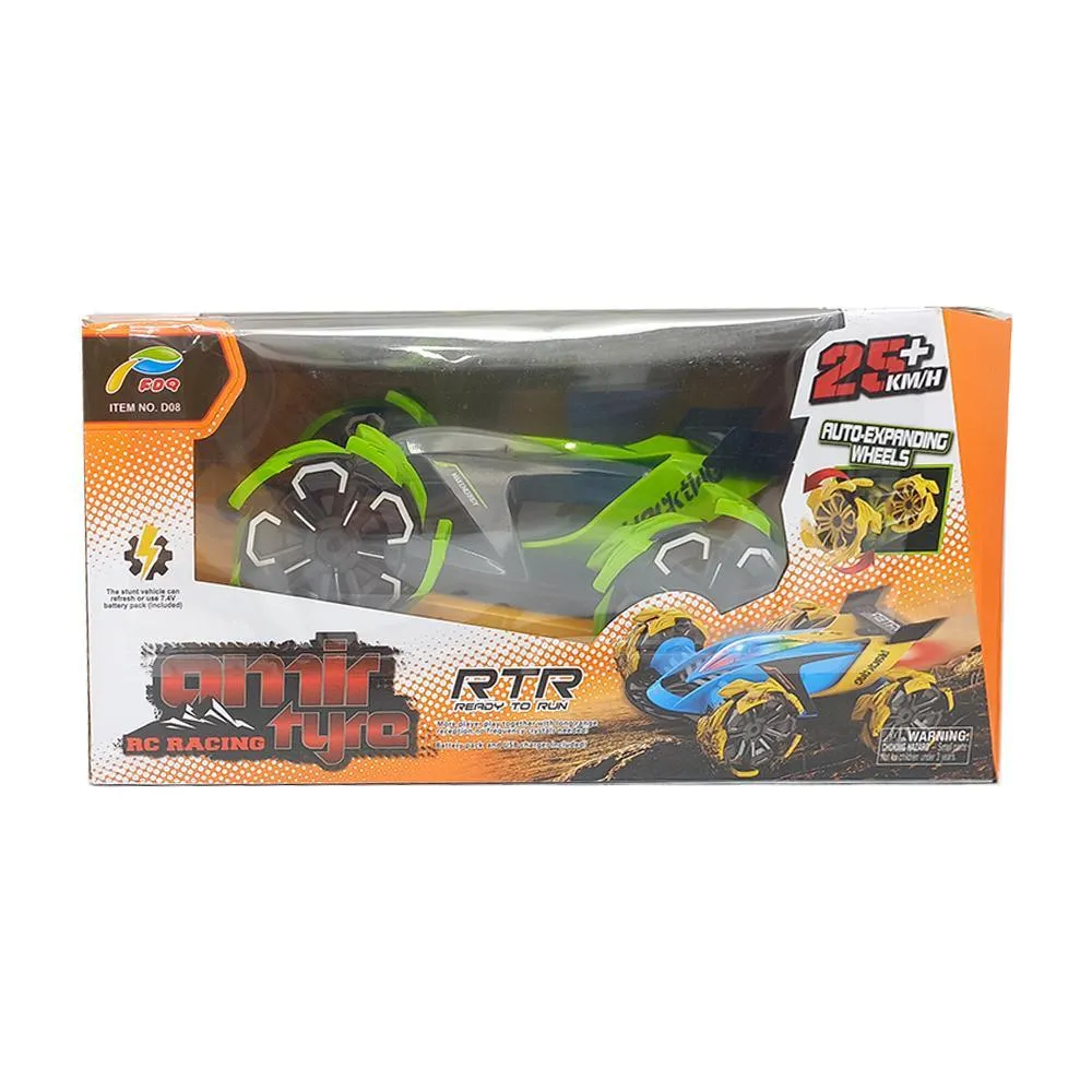 1:12 2.4G 6CH RC Spray Variant Explosive Wheel Stunt car (battery charge light music)