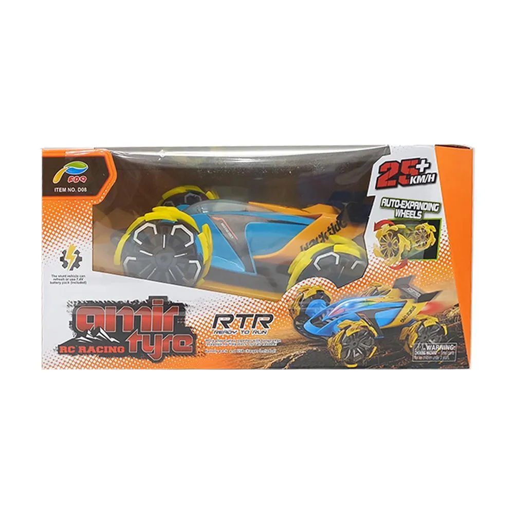 1:12 2.4G 6CH RC Spray Variant Explosive Wheel Stunt car (battery charge light music)