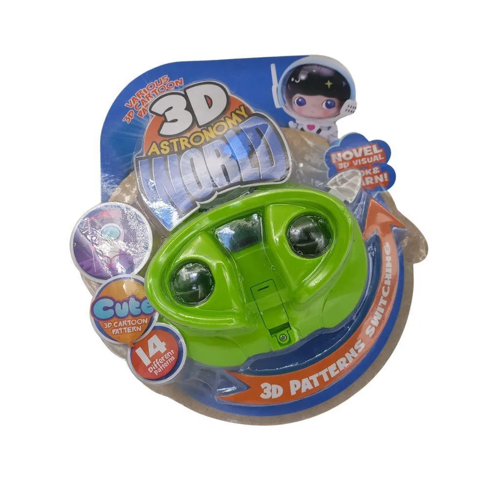 3D Elliptical Space ViewIng MachIne - Explore 3D Space World with 14 Different Patterns - Ages 3 