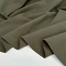 7oz Washed Organic Cotton Canvas - Bark