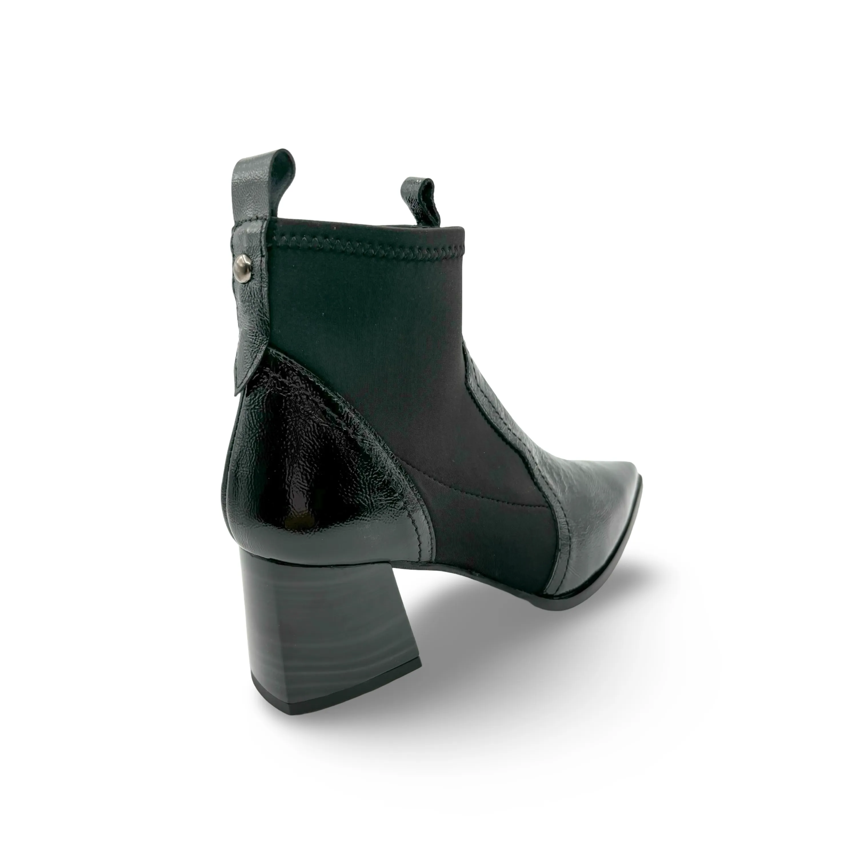 9259 Black Patent Bootie
