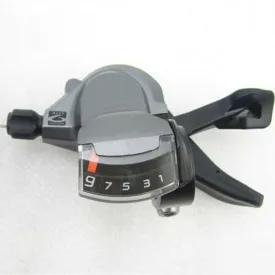 Aluminum Alloy Principal Part Resin Outshell Bike Speeds Shifter Trigger Set Left 3-speed Right 9-speed Adjustable