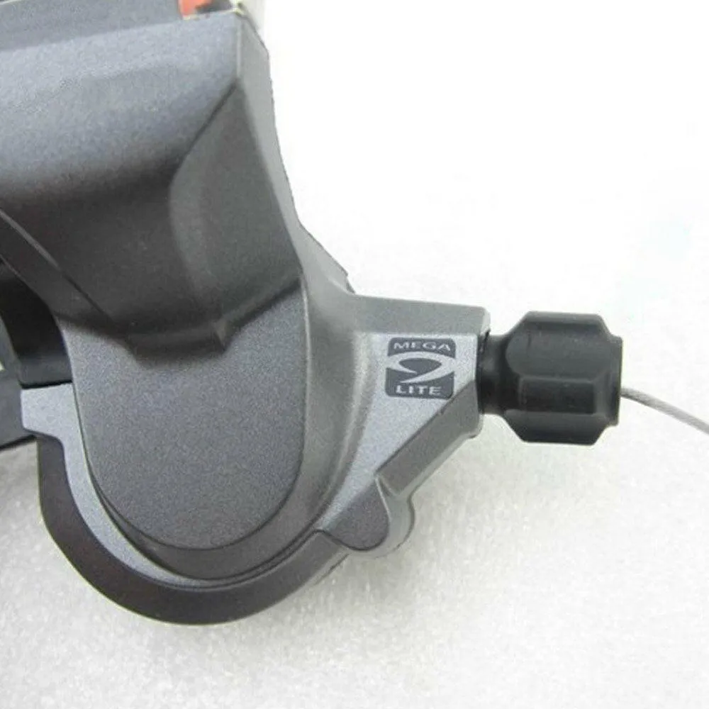 Aluminum Alloy Principal Part Resin Outshell Bike Speeds Shifter Trigger Set Left 3-speed Right 9-speed Adjustable