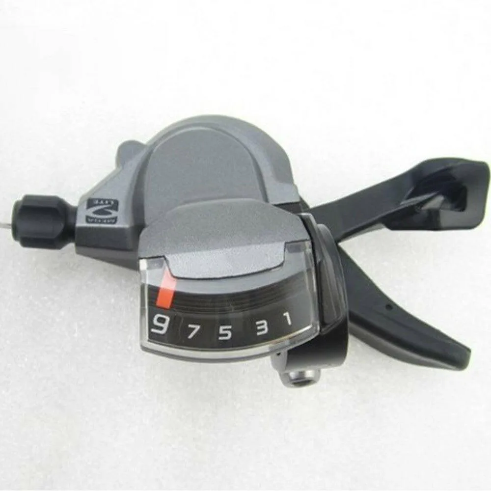 Aluminum Alloy Principal Part Resin Outshell Bike Speeds Shifter Trigger Set Left 3-speed Right 9-speed Adjustable