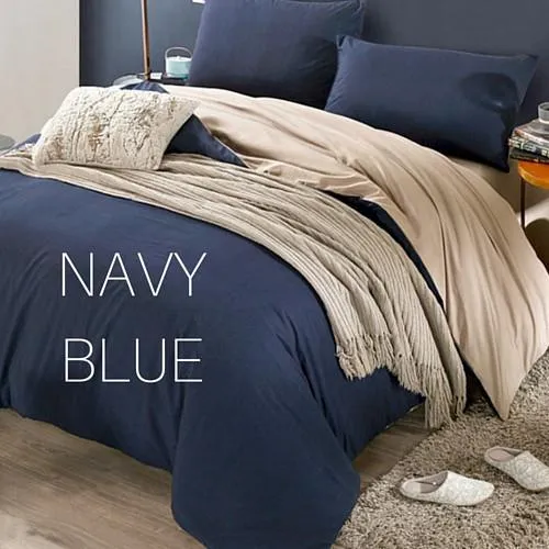 Basic Quilt Cover Bedsheet Set