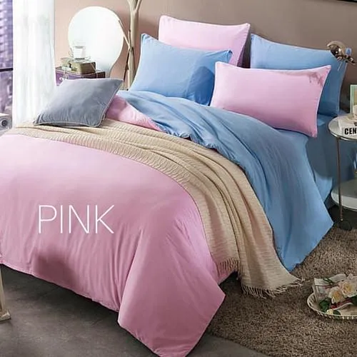 Basic Quilt Cover Bedsheet Set