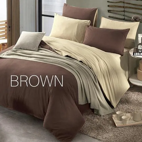 Basic Quilt Cover Bedsheet Set