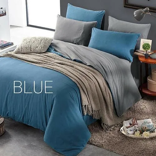 Basic Quilt Cover Bedsheet Set