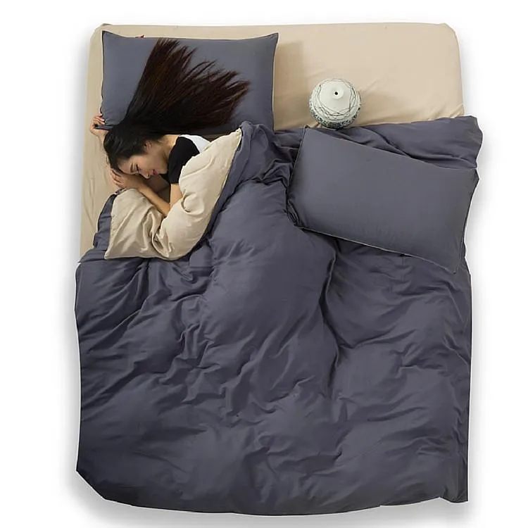 Basic Quilt Cover Bedsheet Set