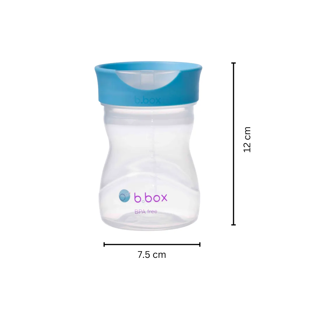 B.Box Training Cup 240ml - Blueberry Blue