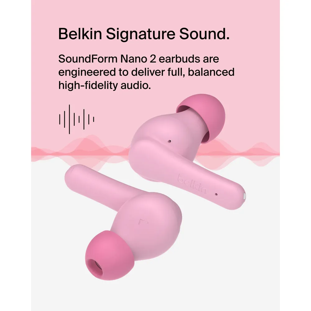 BELKIN Audio -True Wireless Kids Soundform Nano V2 P