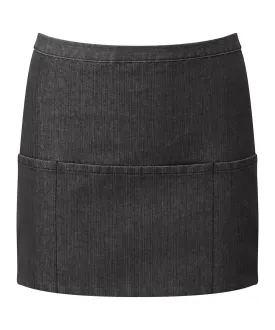 Black Denim - Colours 3-pocket apron