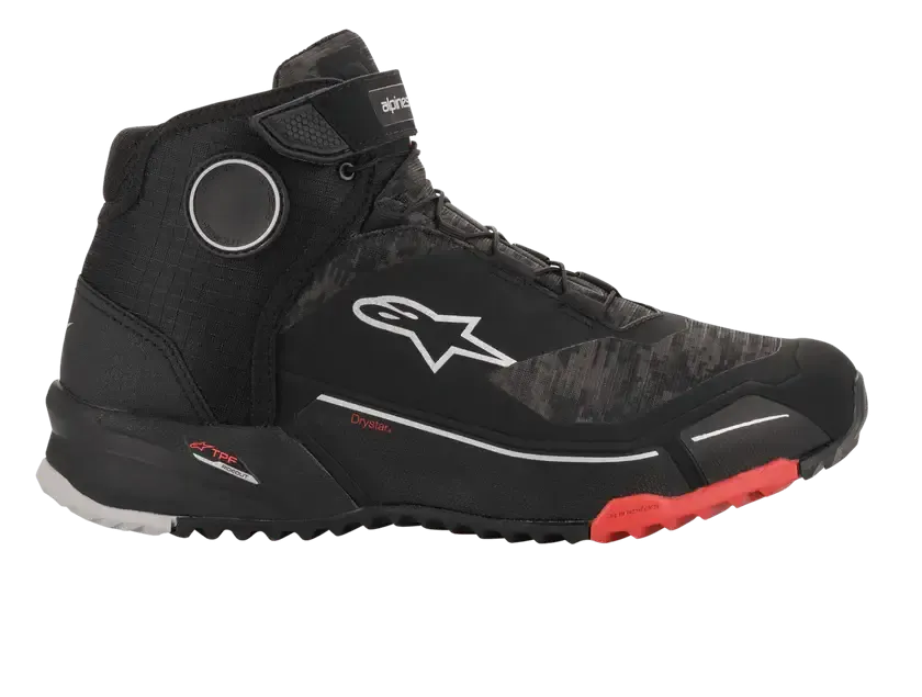 BOTA ALPINESTARS CR-X  DRYSTAR [NEGRO/ROJO]