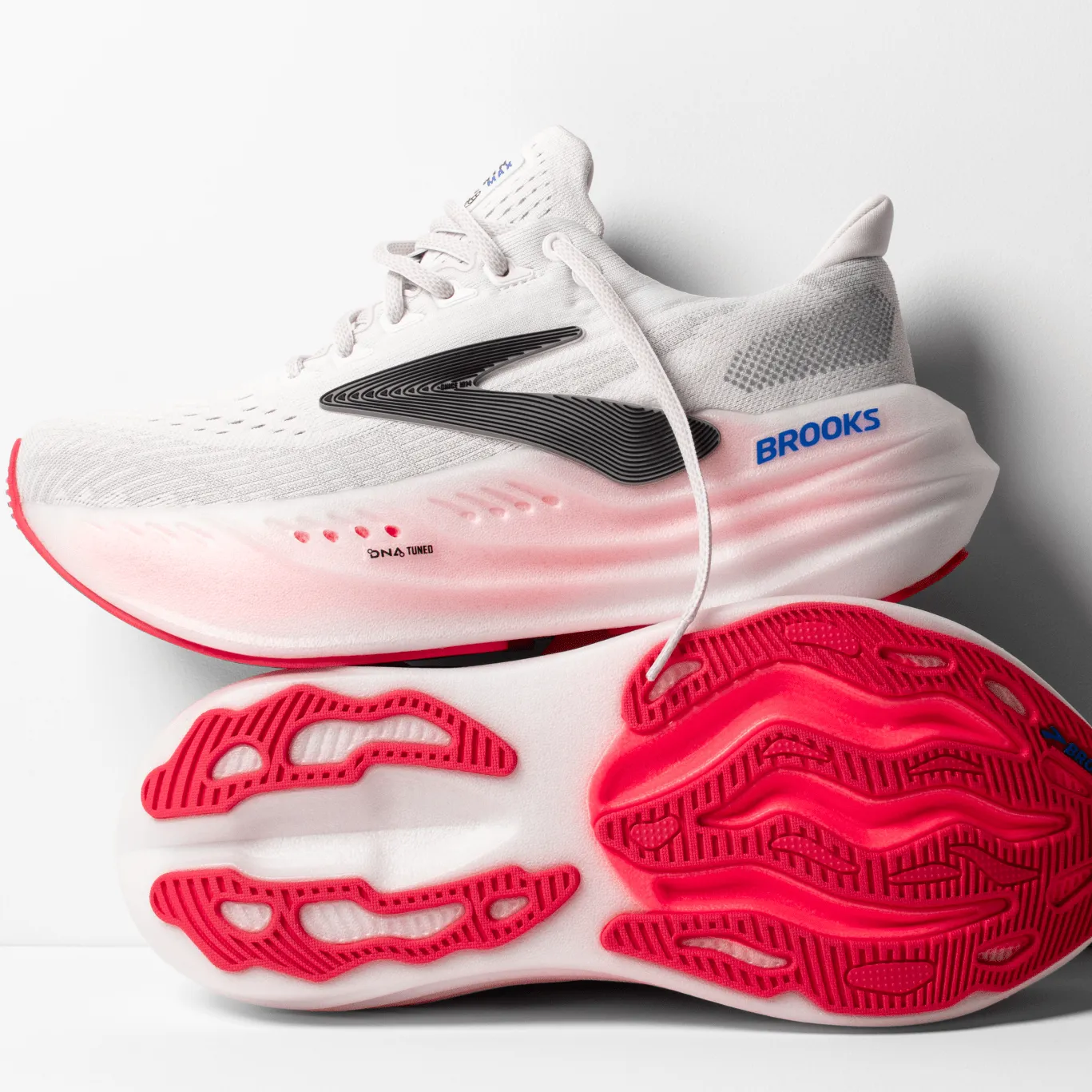 Brooks Glycerin Max Womens - White / Black / Diva Pink