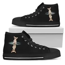 Chihuahua Dream Reflect High Top Shoes Women|Dog High Top