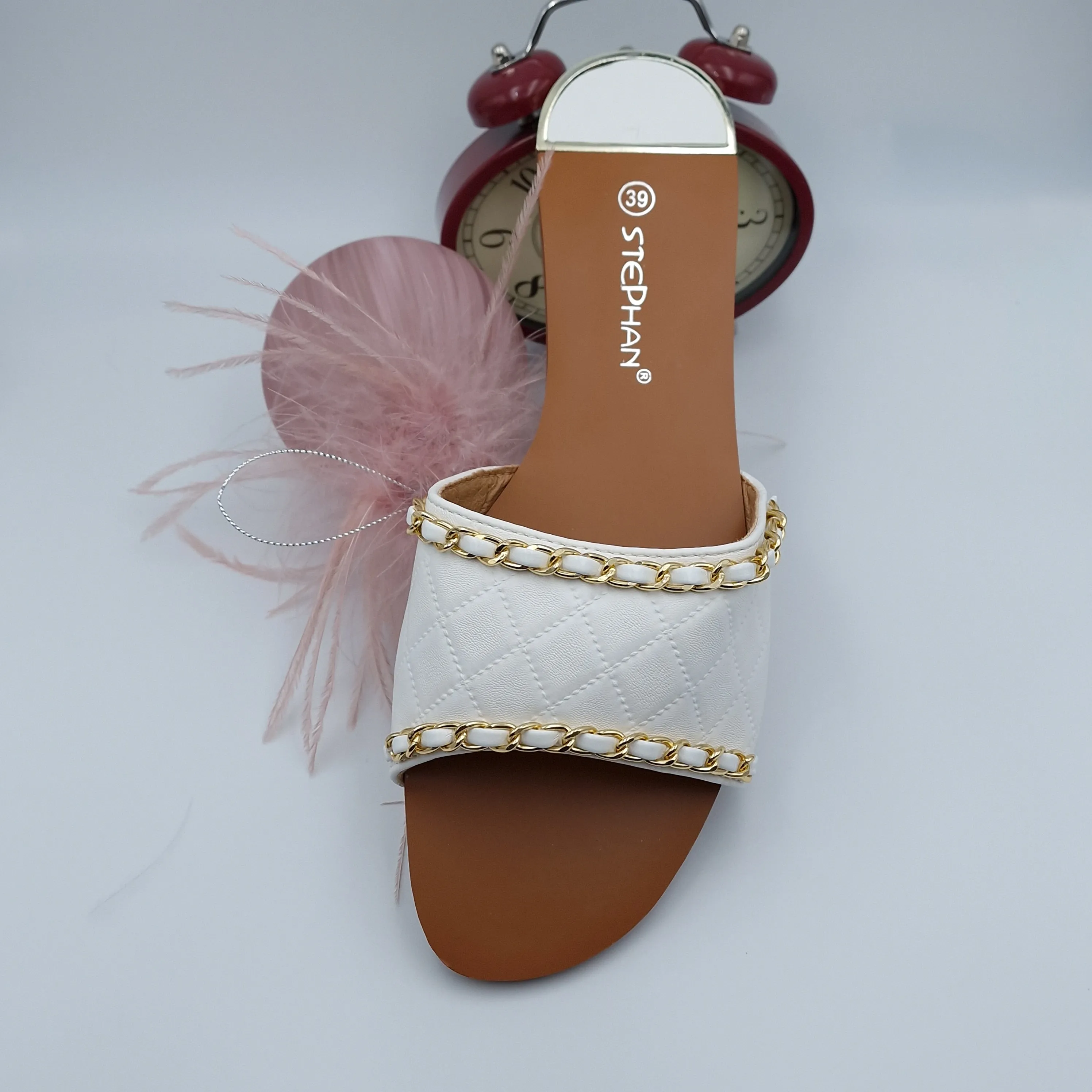 Comfortable women slide slippers