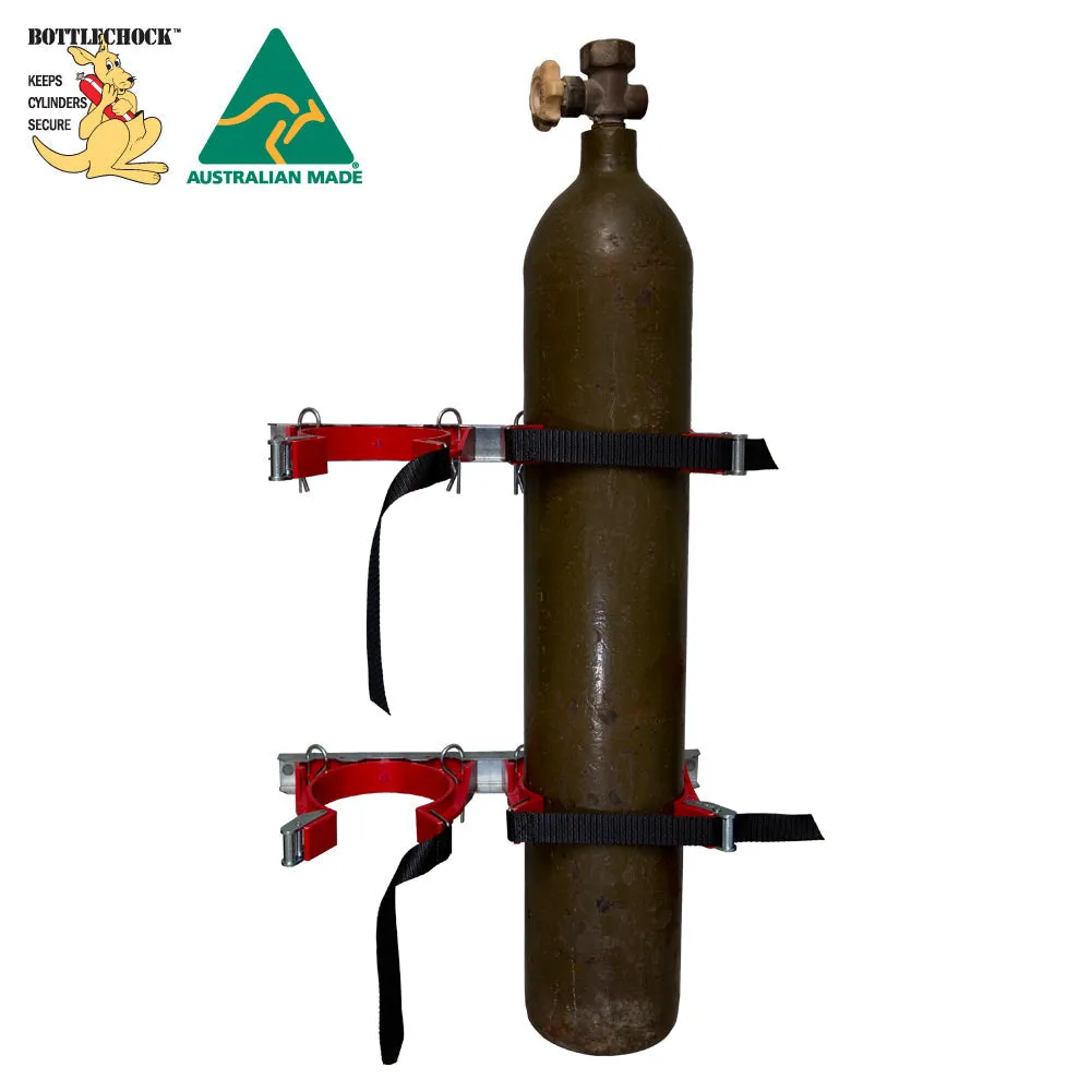 Double Medium Bottlechock Cylinder Restraint - BG2M