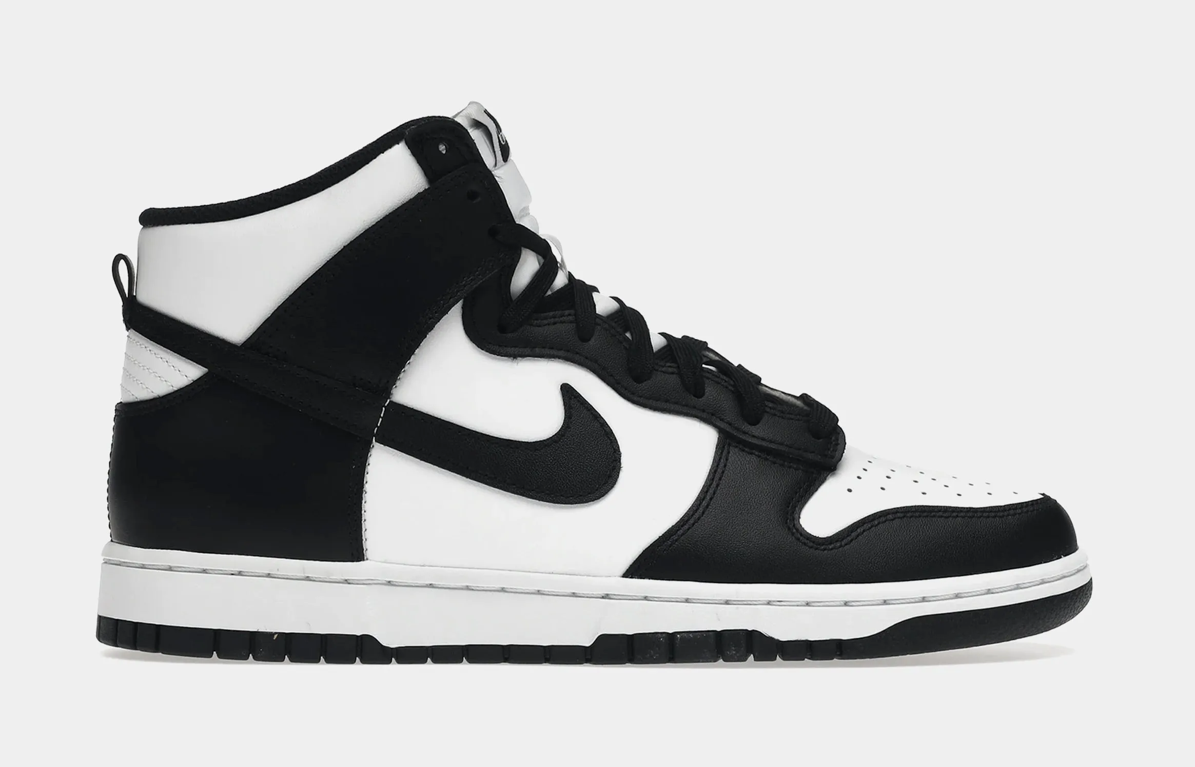 Dunk High Mens Lifestyle Shoes (Black/White)