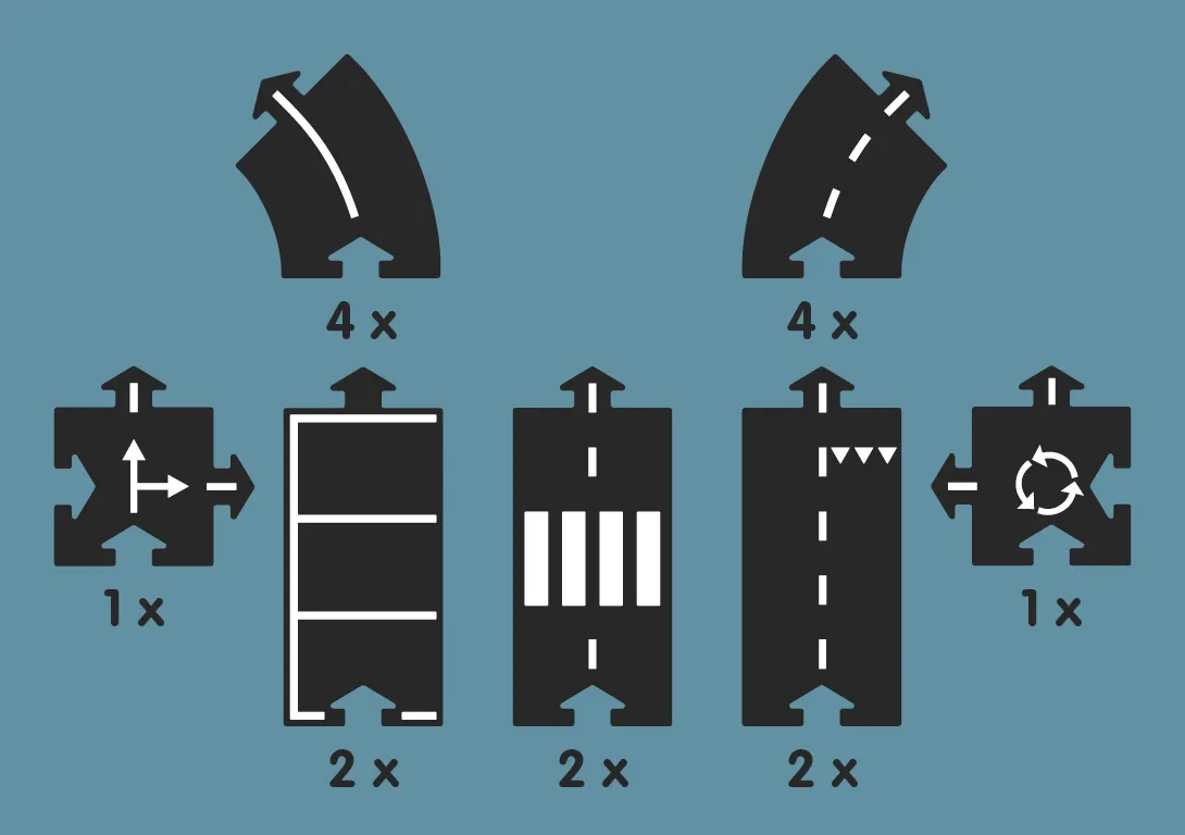 Expressway - Road Set by Waytoplay Toys