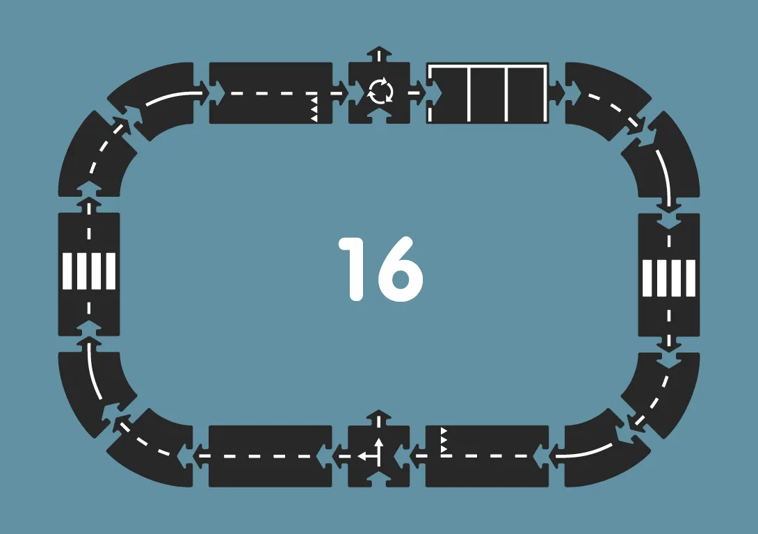 Expressway - Road Set by Waytoplay Toys
