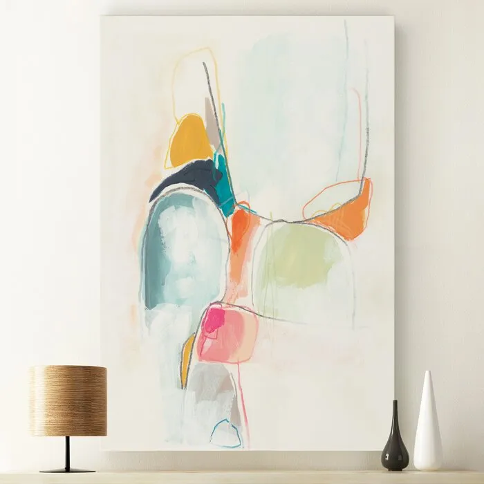 'Factotum II' - Painting Print on Canvas #1401HW