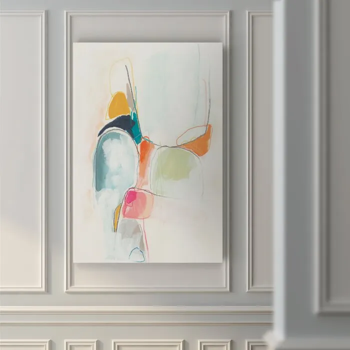 'Factotum II' - Painting Print on Canvas #1401HW