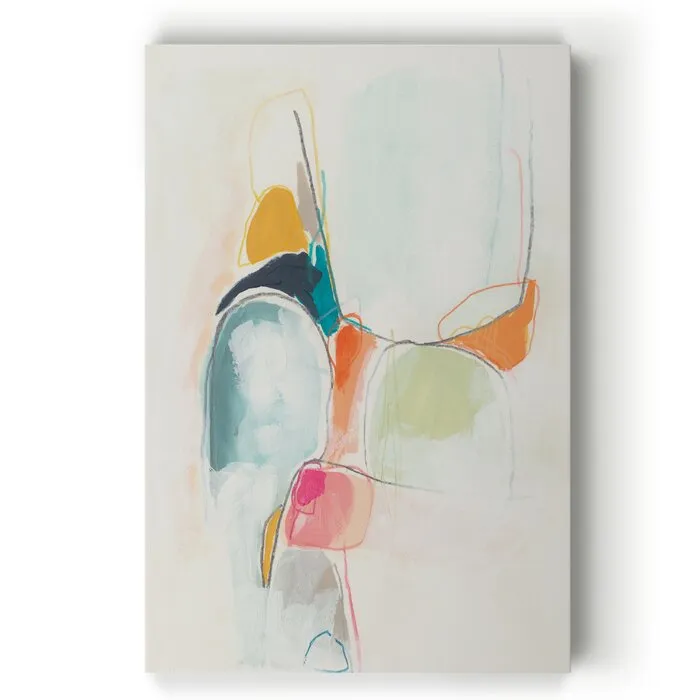 'Factotum II' - Painting Print on Canvas #1401HW