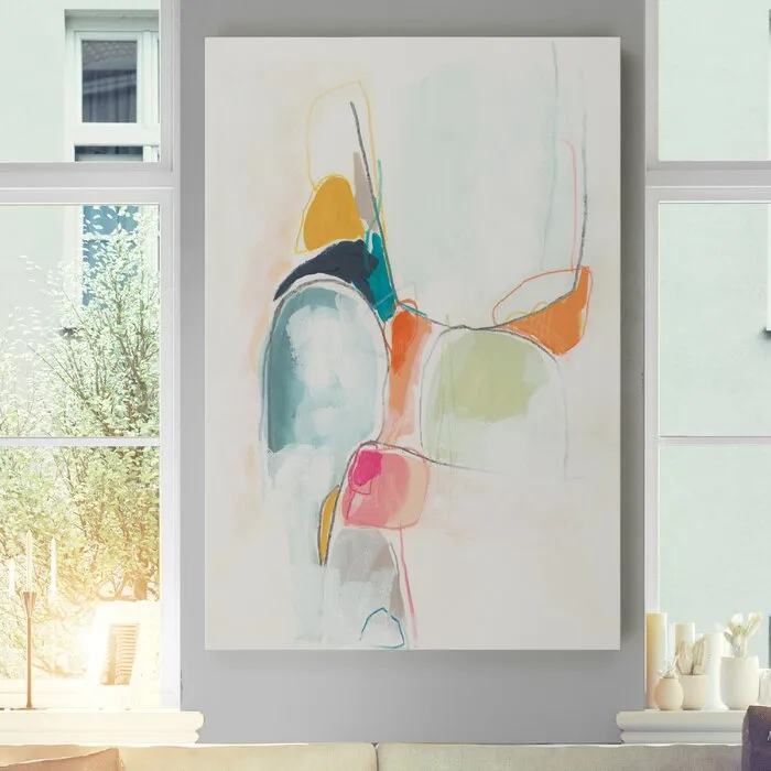 'Factotum II' - Painting Print on Canvas #1401HW