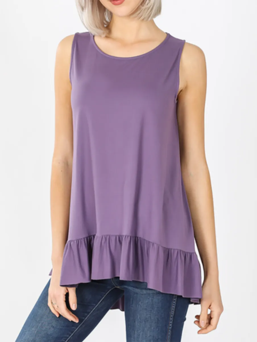 Feeling Flirty Ruffle Tank