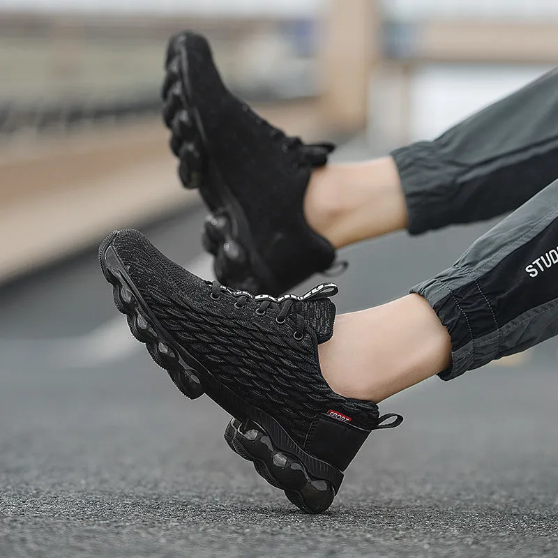Flying Woven Mesh Breathable Running Shoes