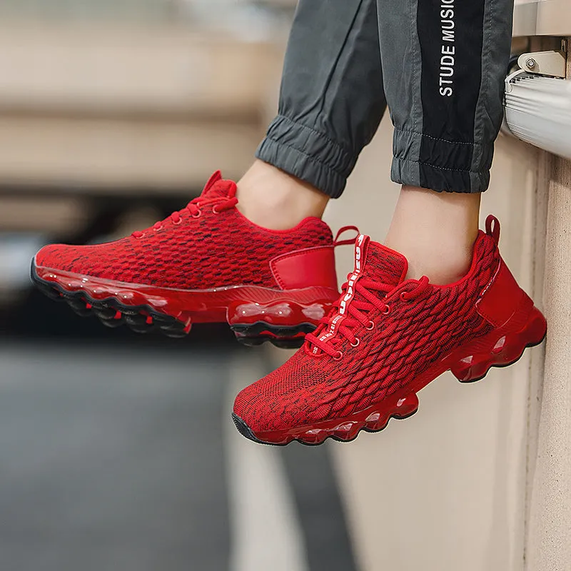 Flying Woven Mesh Breathable Running Shoes