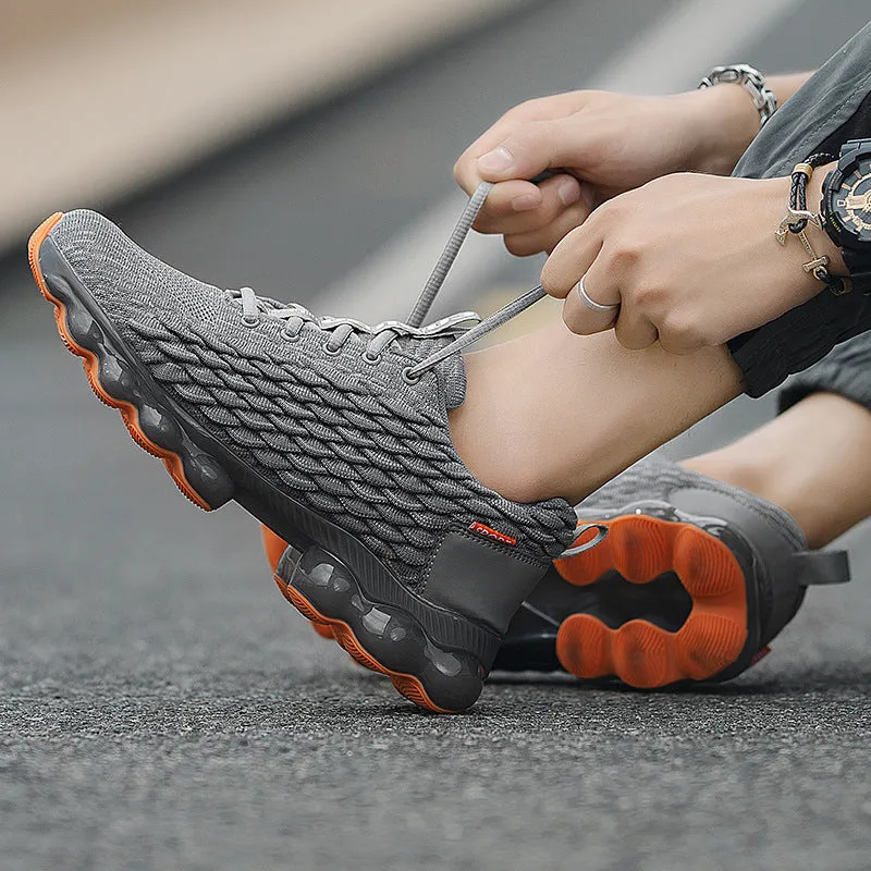 Flying Woven Mesh Breathable Running Shoes