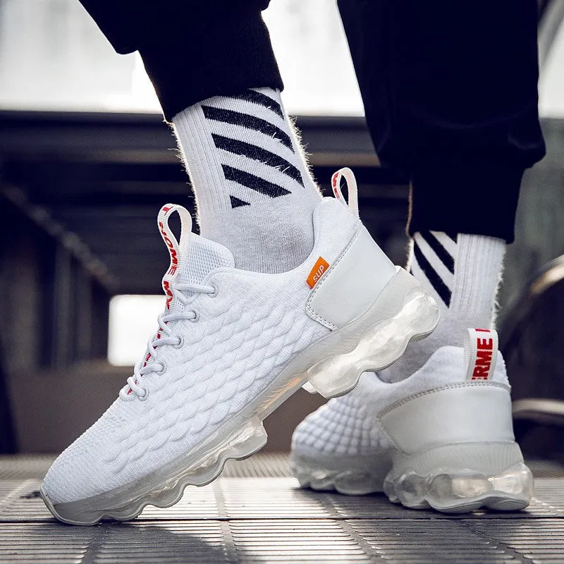 Flying Woven Mesh Breathable Running Shoes