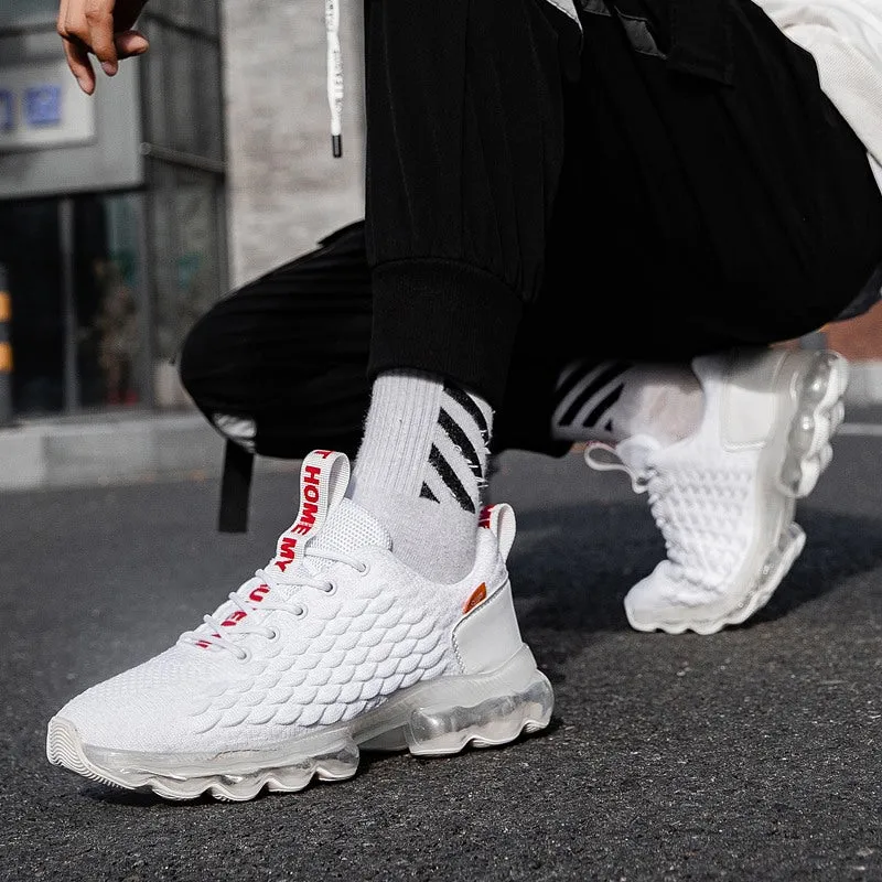 Flying Woven Mesh Breathable Running Shoes