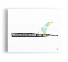 Geo Fin Canvas Print