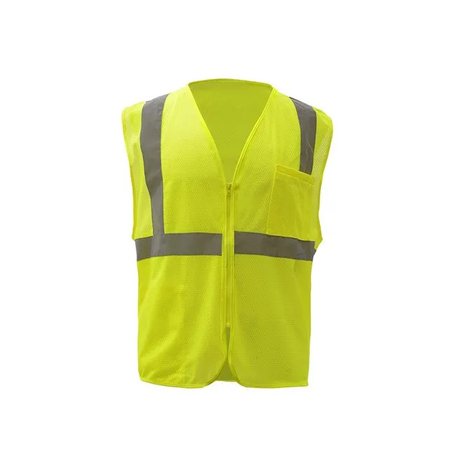GSS Standard Class 2 Mesh Zipper Safety Vest