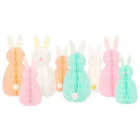 Honeycomb Spring Bunnies (x 8)