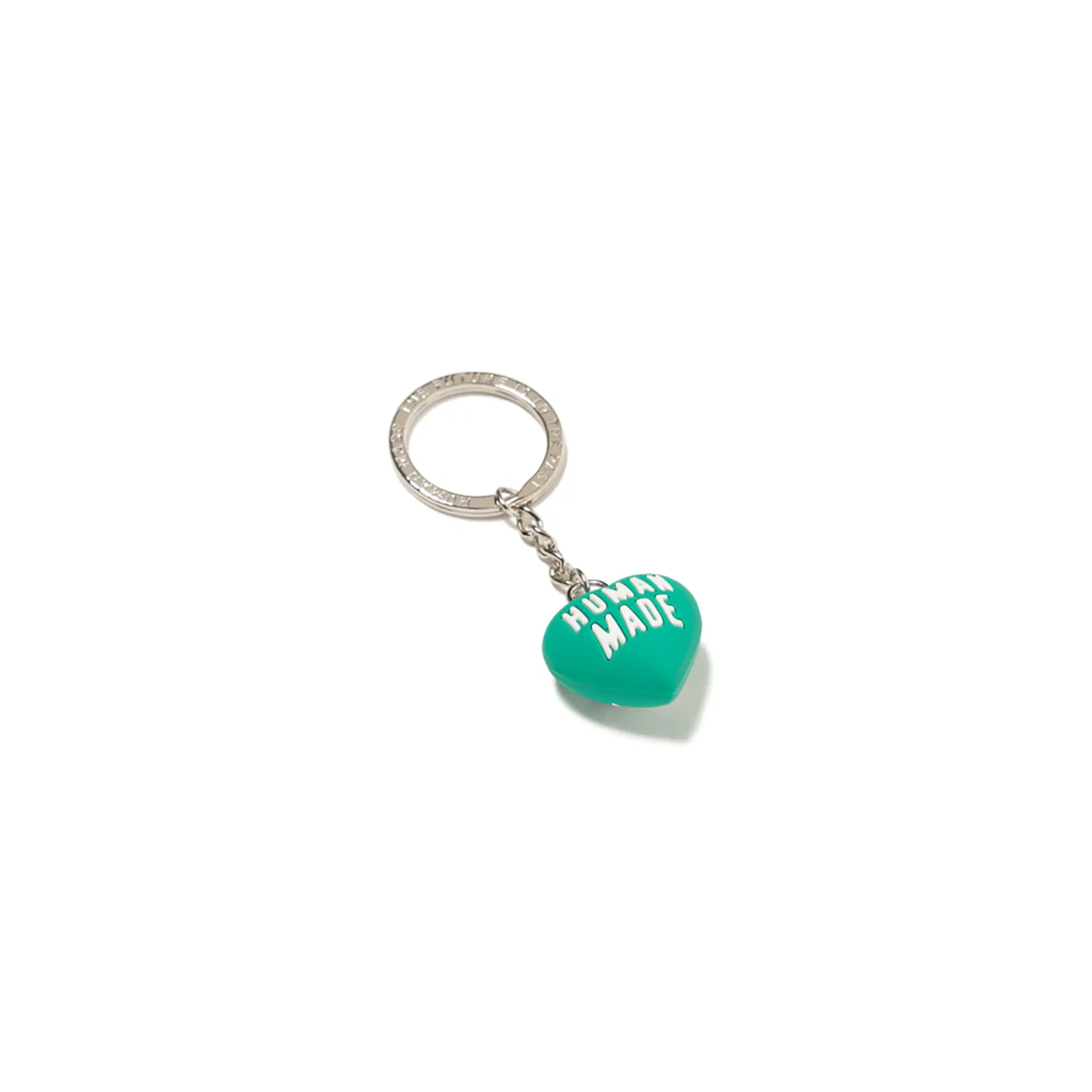 Human Made Rubber Key Chain Green