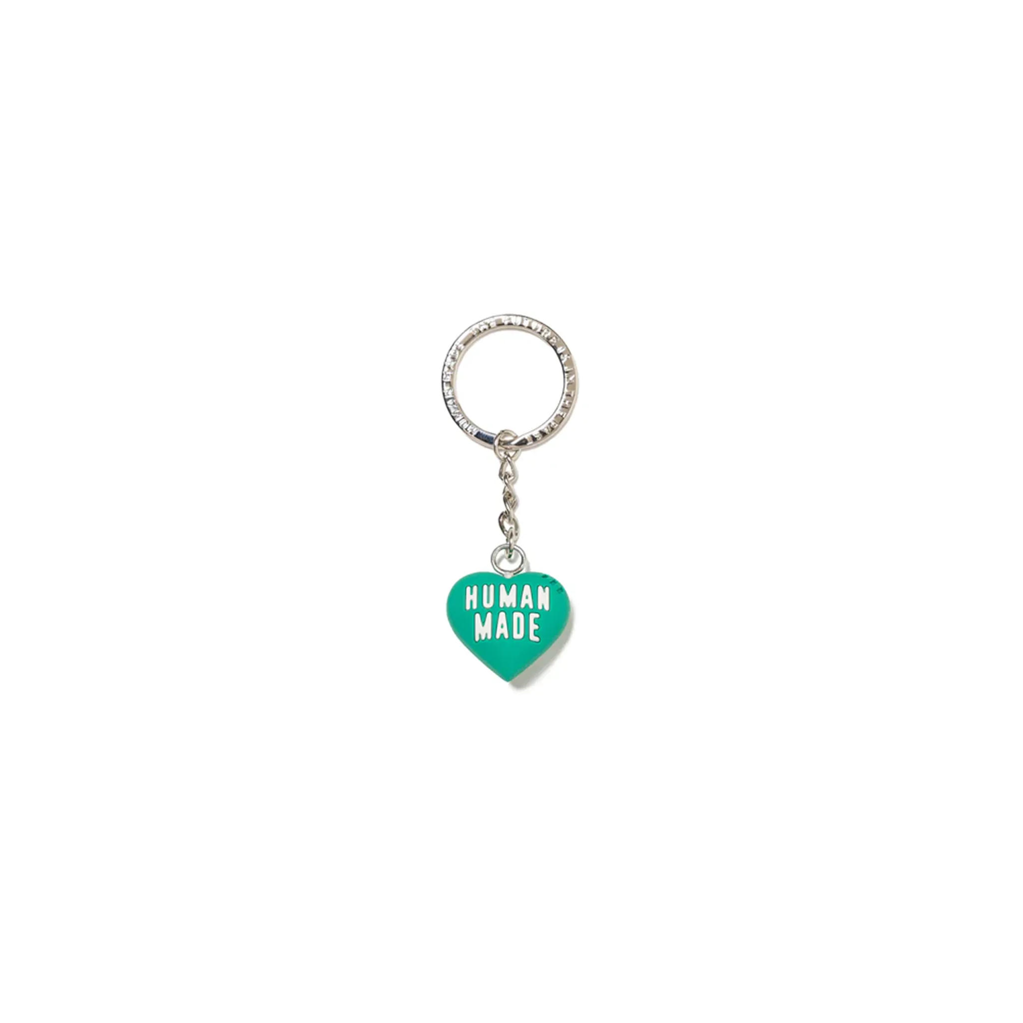 Human Made Rubber Key Chain Green