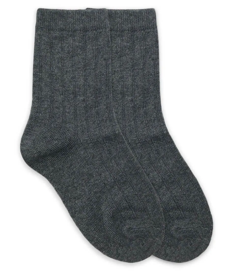 Jefferies 1pk Ribbed Crew Socks