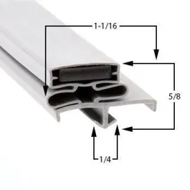 Jordon-Fogel GA-142 Door Gasket - Size 31-1/4 x 66-1/4 Compatible with Jordon-Fogel GA-142