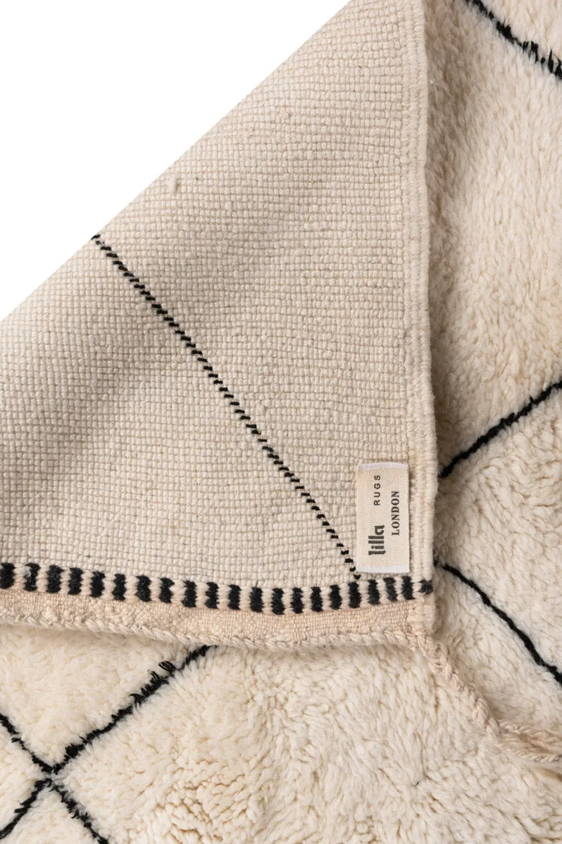 JORDON Moroccan Berber Beni Ourain 205x150cm