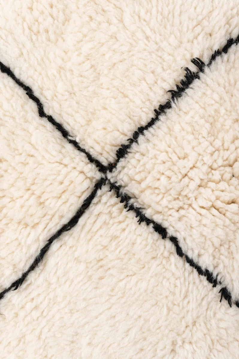 JORDON Moroccan Berber Beni Ourain 205x150cm