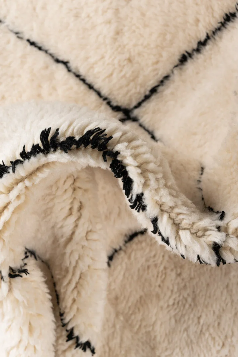 JORDON Moroccan Berber Beni Ourain 205x150cm
