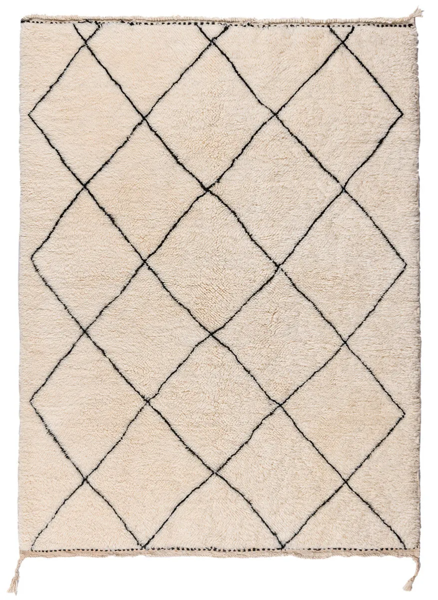 JORDON Moroccan Berber Beni Ourain 205x150cm