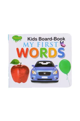 Kids Learning Board Book (My First Words)