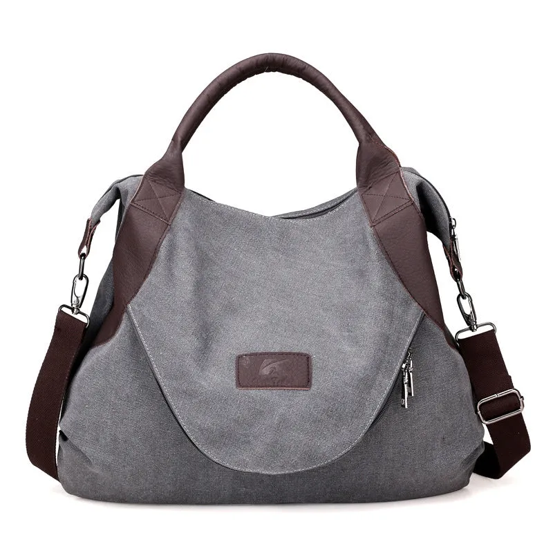 Kvky Brand Large Pocket Casual Tote