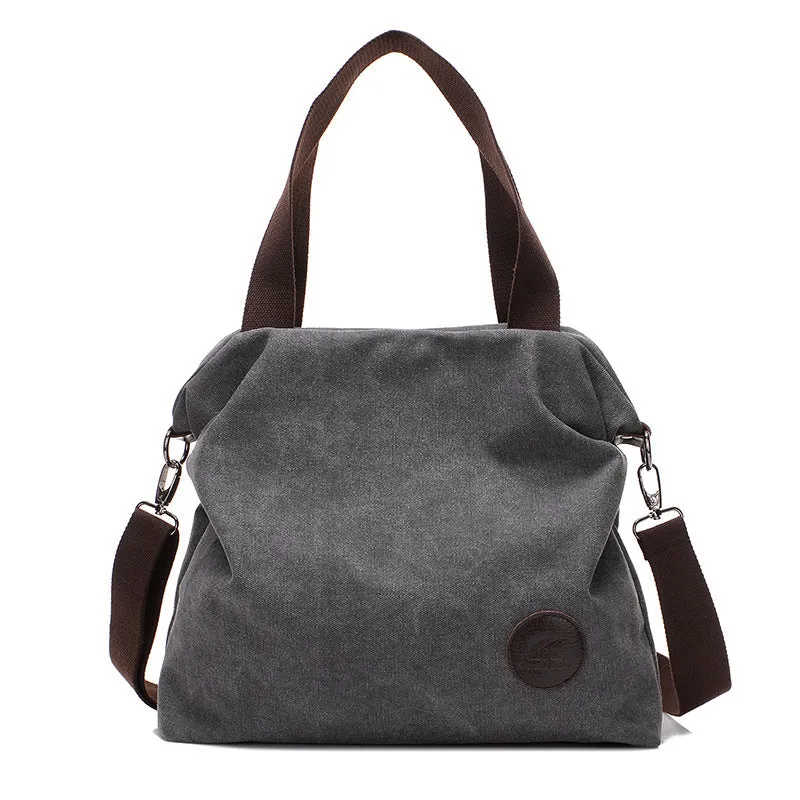 Kvky Brand Large Pocket Casual Tote