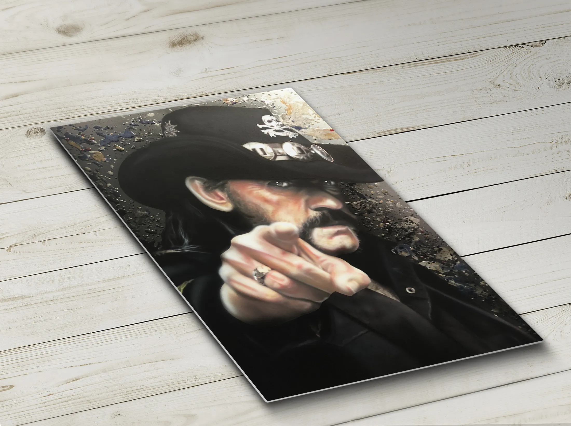 Lemmy – Motorhead canvas celebrity portrait