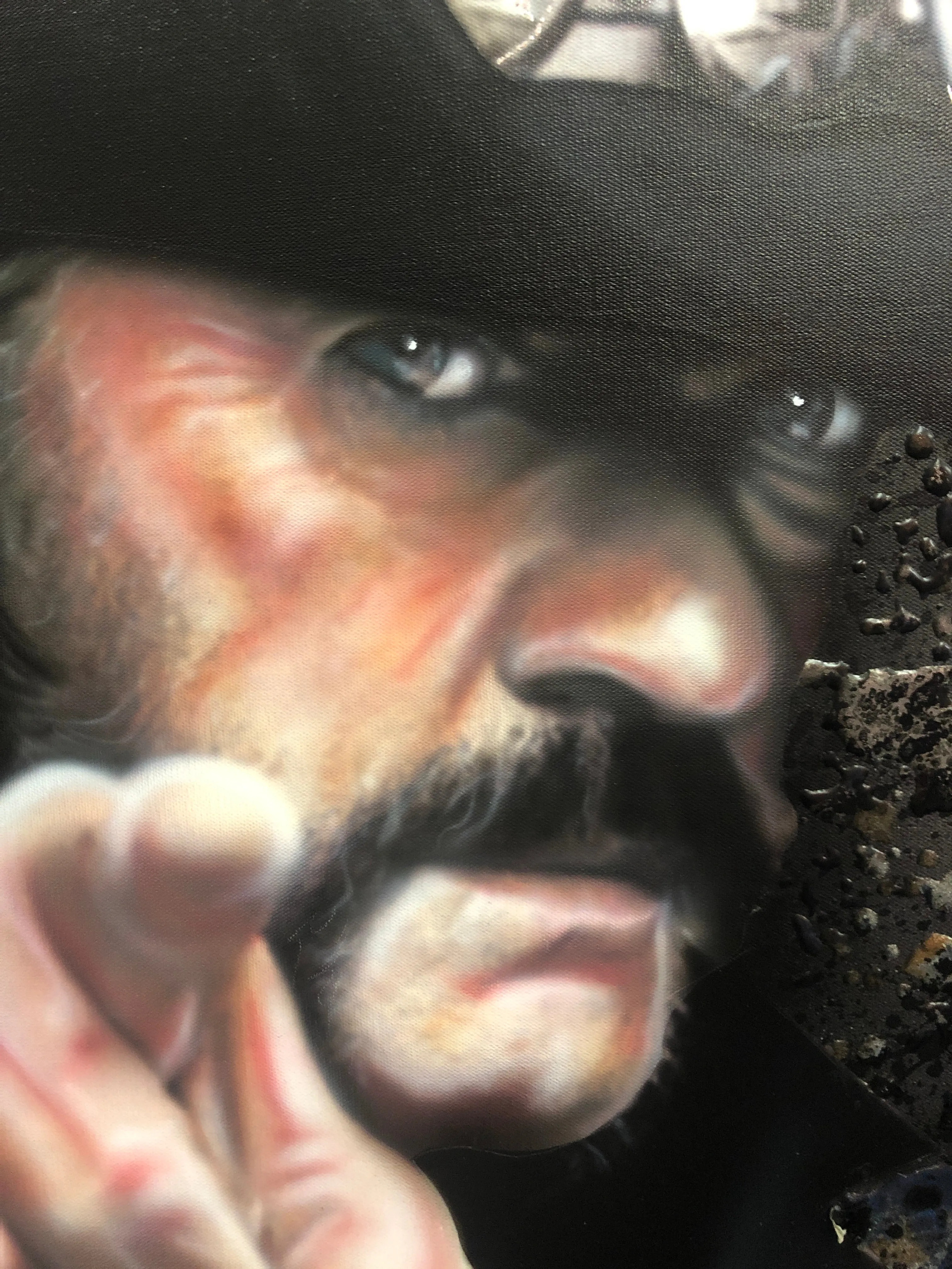 Lemmy – Motorhead canvas celebrity portrait